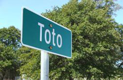The tiny town of Toto, Texas.